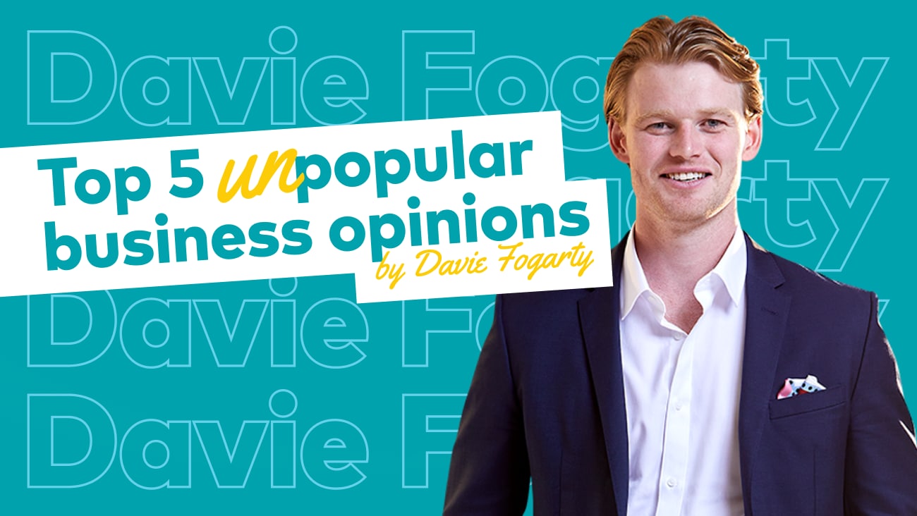 Davie Fogarty’s Top 5 (un)popular business opions, Davie Fogarty for Optus